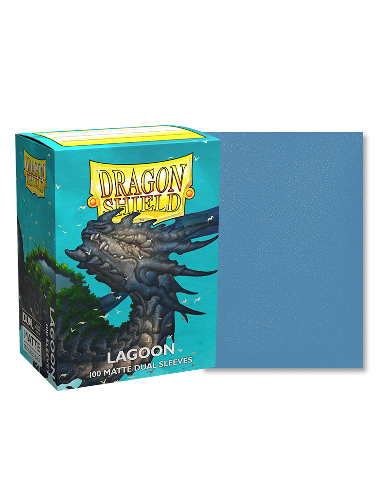Dragon Shield - Lagoon 'Saras' Matte Dual Card Sleeves