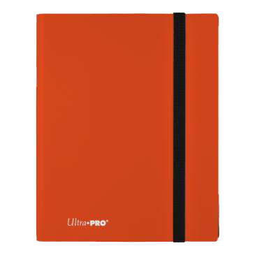 Eclipse 9-Pocket Pumpkin Orange PRO Binder