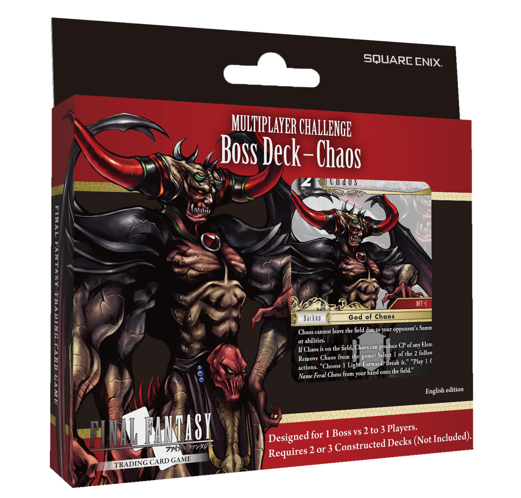 Final Fantasy TCG - Chaos Multiplayer Challenge Boss Deck