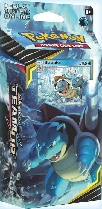 Pokémon TCG: Sun & Moon - Team Up Blastoise Theme Deck