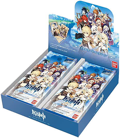 Genshin Impact Metal Card Collection Box