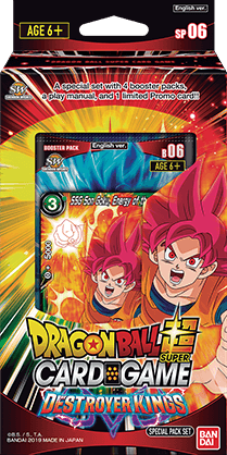 Dragon Ball Super TCG - [DBS-SP06] Destroyer Kings Special Pack Set