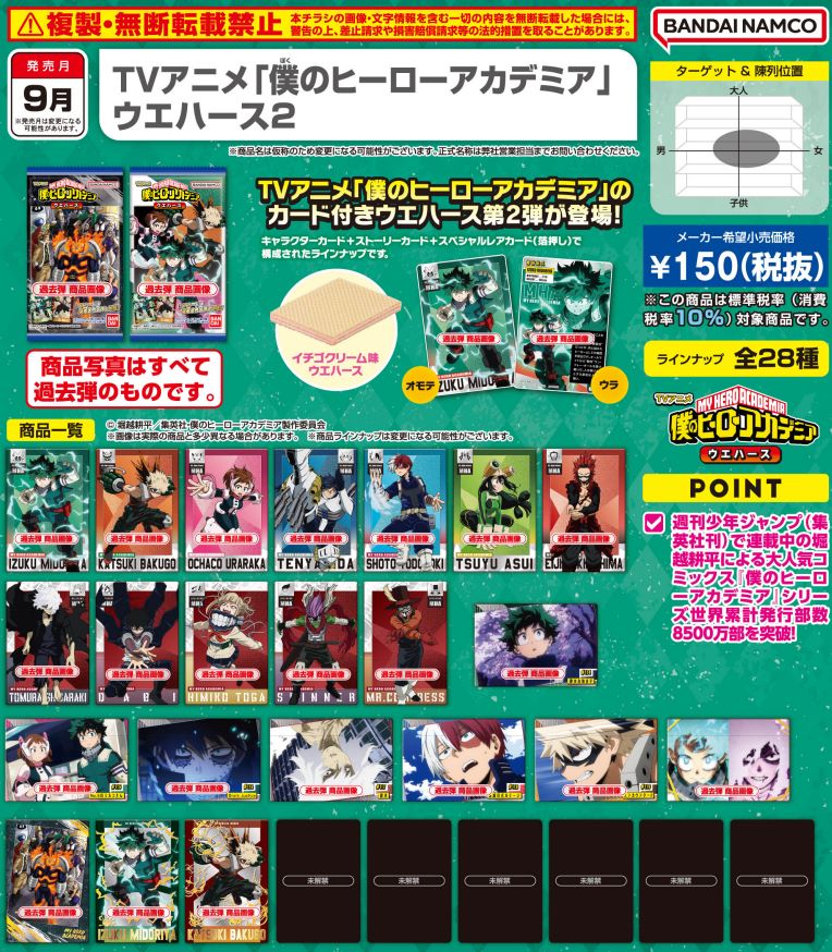My Hero Academia Vol.2 Wafer Box