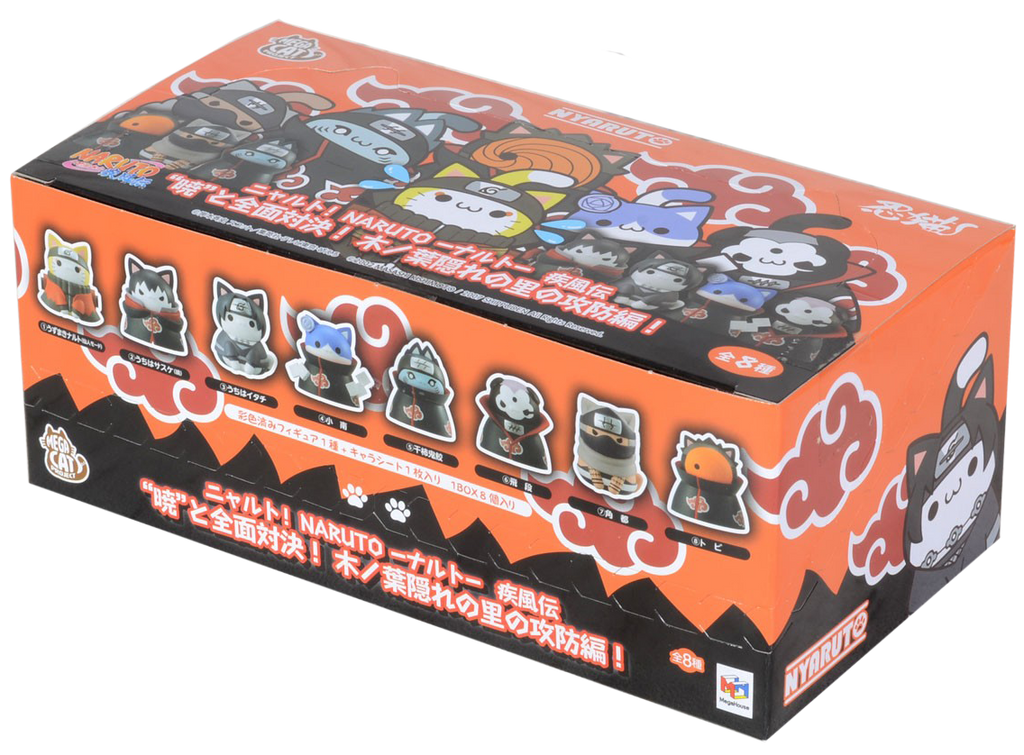 Naruto Shippuden - Nyaruto! Akatsuki Showdown! Battle of Konohagakure! Trading Figure Collection