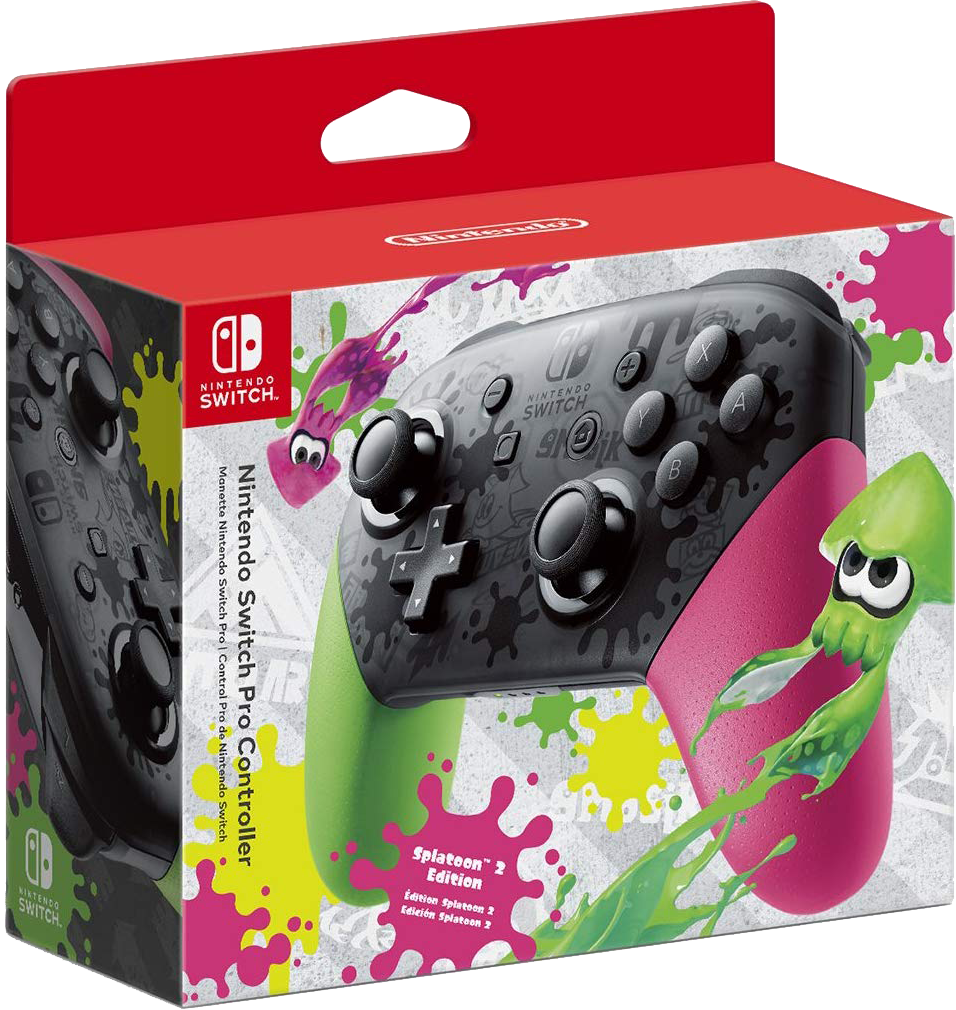 Nintendo Switch Pro Controller - Splatoon 2 Edition