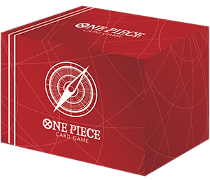 One Piece Card Game - Standard Red Clear Deck Case