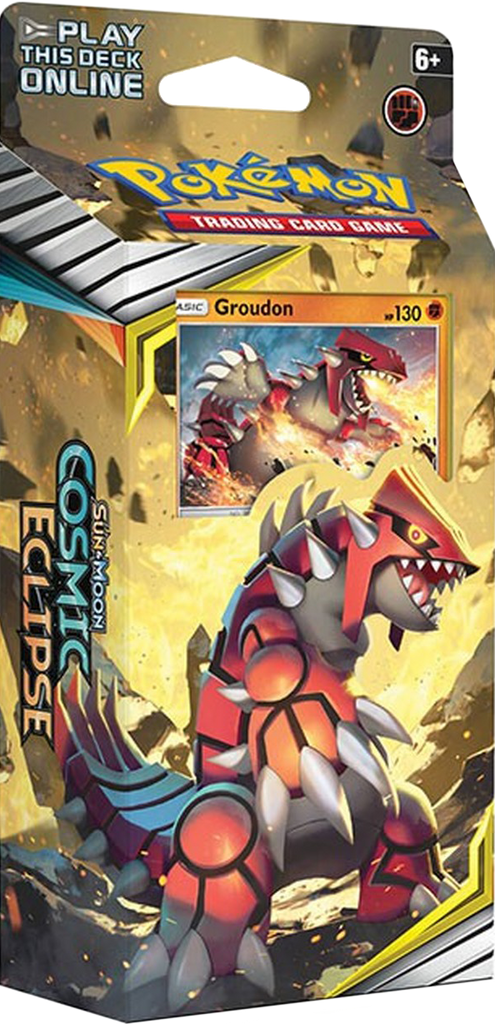 Pokémon TCG: Sun & Moon - Cosmic Eclipse Groudon Theme Deck