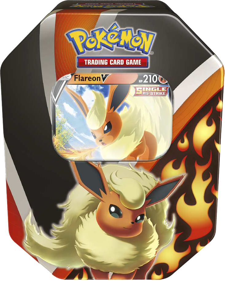 Pokémon TCG: Eevee Evolutions - Flareon V Tin