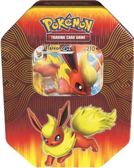 Pokémon TCG: Elemental Powers - Flareon-GX Tin