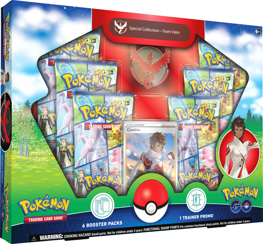 Pokémon TCG: Pokemon GO - Team Valor Special Collection Box
