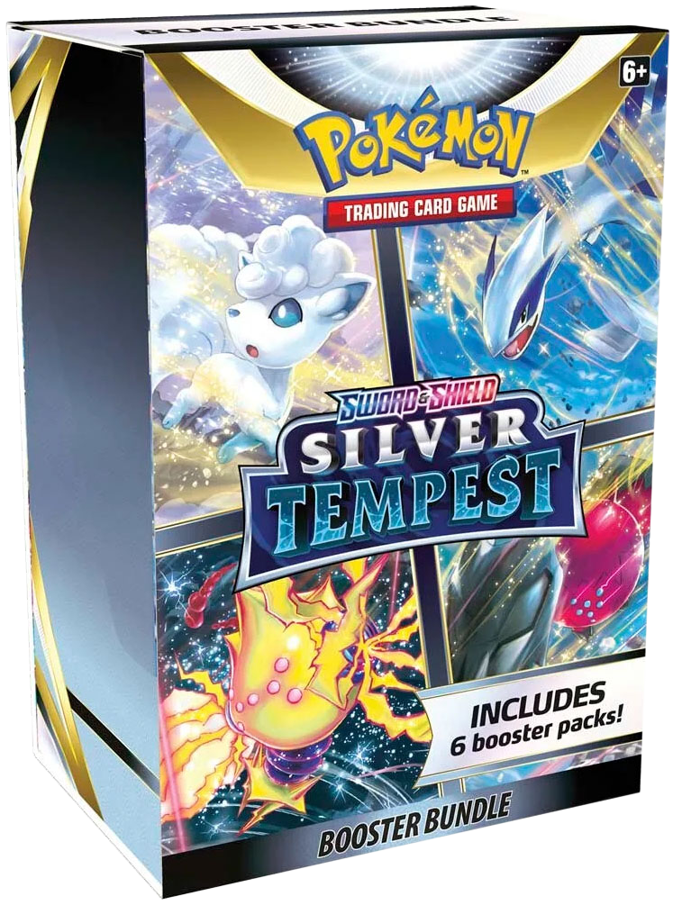 Pokemon TCG - Sword & Shield: Silver Tempest Booster Bundle