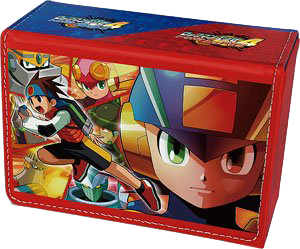 Rockman.EXE 4 Synthetic Leather Deck Case W
