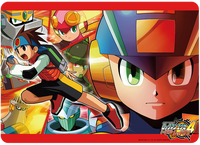 Rockman.EXE 4: Red Sun Rubber Play Mat