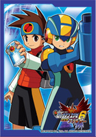Rockman.EXE 6: Cybeast Falzar - Hikari Netto & Rockman.EXE (Lan Hikari & Megaman.EXE) Mini Card Sleeves