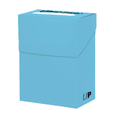 Solid Light Blue Deck Box