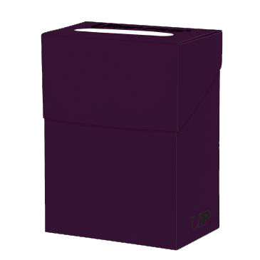 Solid Plum Deck Box