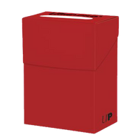 Solid Red Deck Box