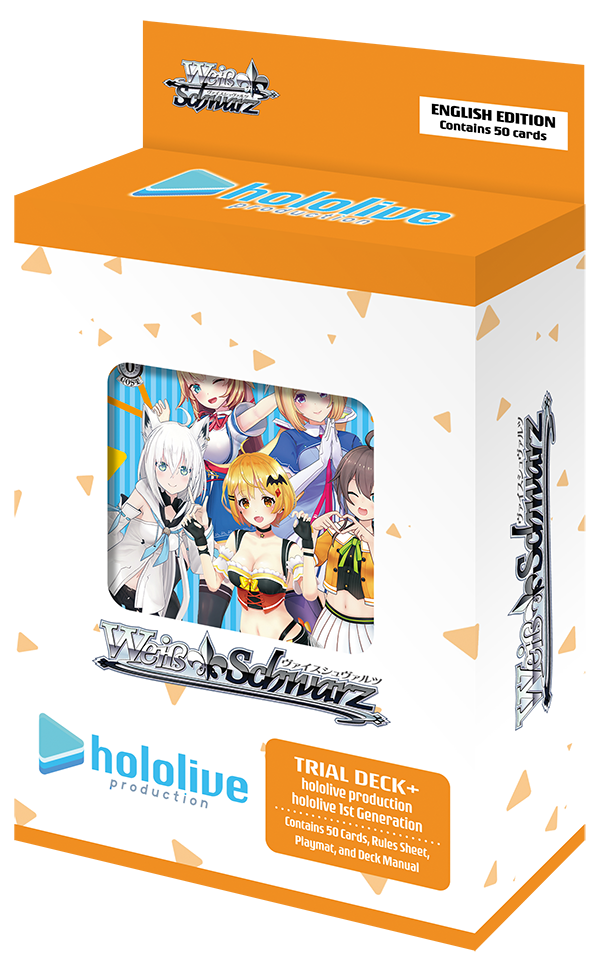 Weiss Schwarz TCG - Hololive Production: 1st Generation English Trial Deck+