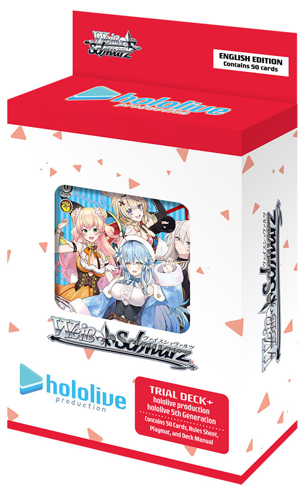 Weiss Schwarz TCG - Hololive Production: 5th Generation English Trial Deck+